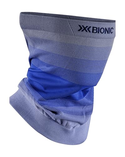 X-Bionic® INVENT FX NECKWARMER BLOSSOM BLUE/LIGHT GREY/OPTICAL WHITE S/M von X-Bionic