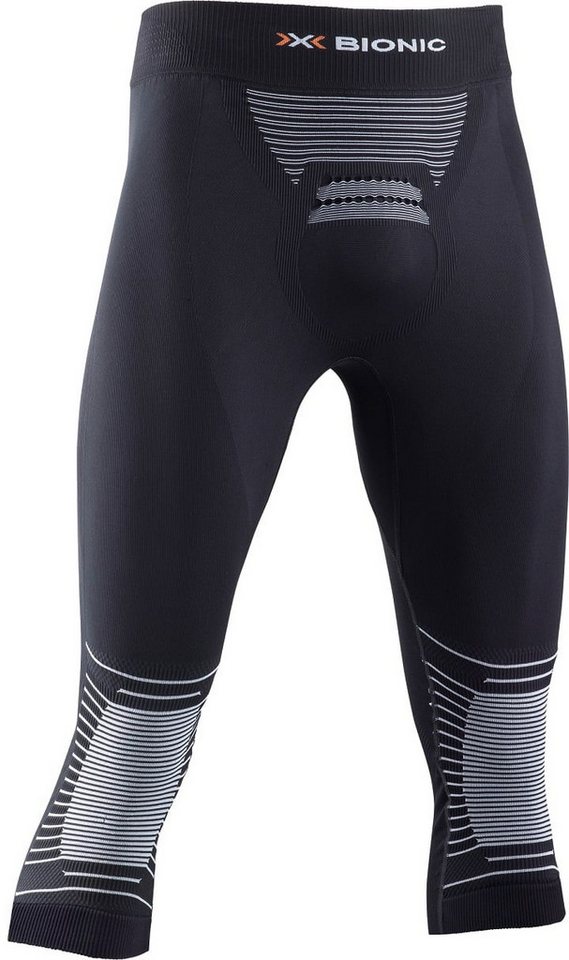 X-Bionic 3/4-Hose Funktionshose 3/4 Pant Energizer 4.0 Unterwäsche schwarz Herren von X-Bionic
