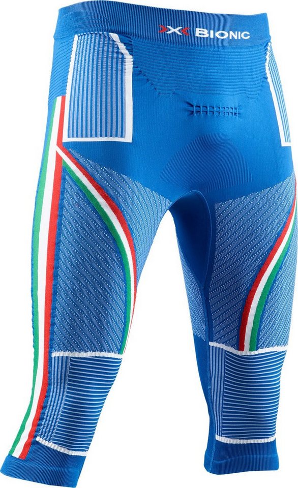 X-Bionic 3/4-Hose Funktionsunterhose Energy Accumulator 4.0 Patriot 3/4 Pant Italien von X-Bionic