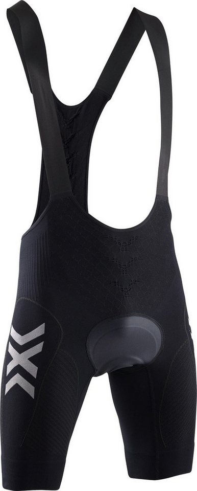 X-Bionic Fahrradhose Bike Twyce 4.0 BIB Short Padded schwarz/melange Herren von X-Bionic