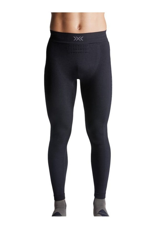 X-Bionic Funktionshose Mightywool Pant (Merinowolle, warm) lang schwarz Herren von X-Bionic