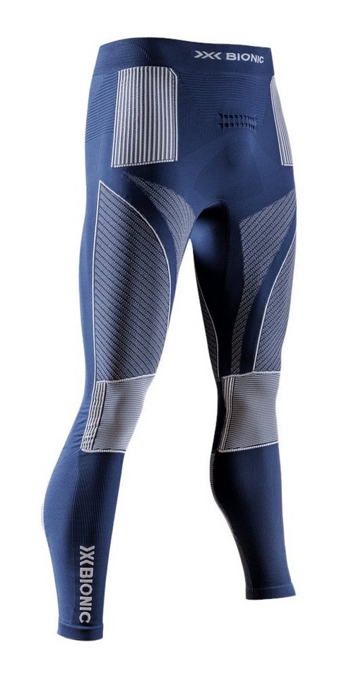 X-Bionic Funktionshose Pant Energy Accumulator 4.0 lang Unterwäsche marineblau/grau Herren von X-Bionic