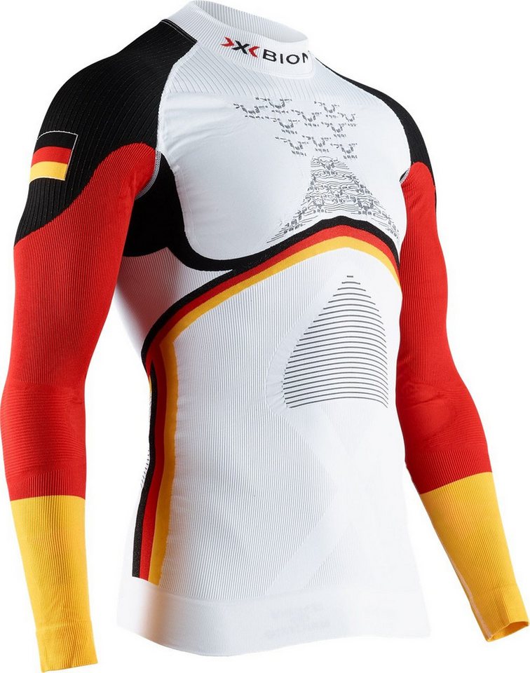 X-Bionic Langarmshirt Energy Accumulator 4.0 Patriot Deutschland Herren von X-Bionic