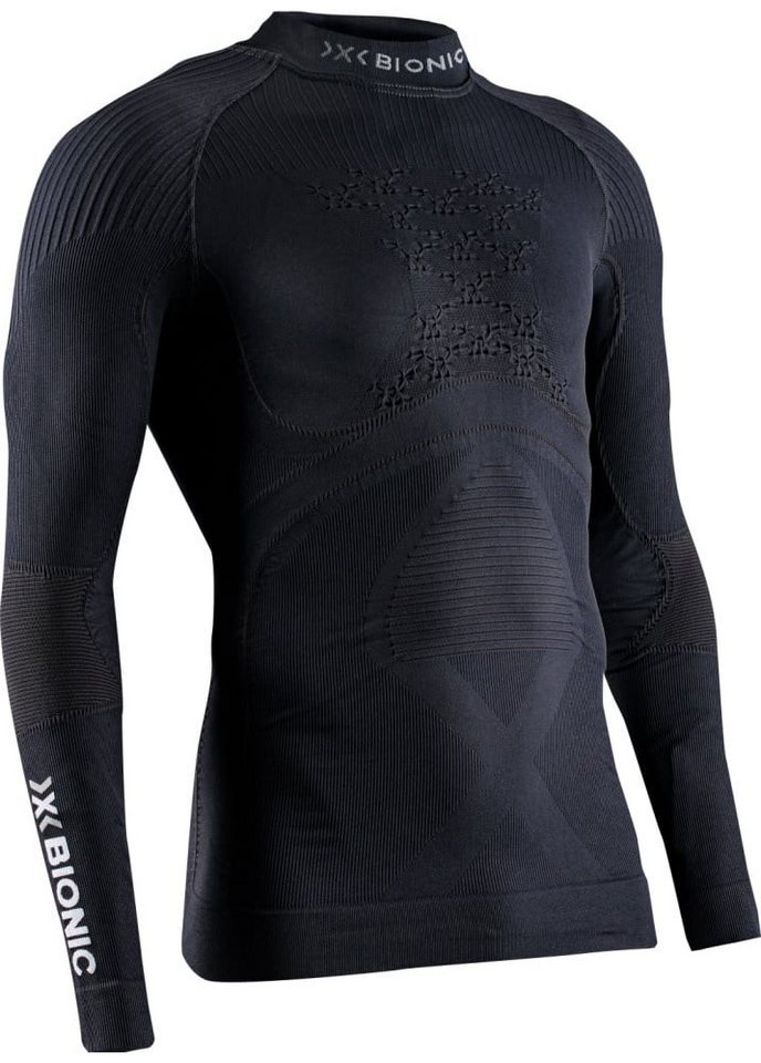 X-Bionic Langarmshirt Energy Accumulator 4.0 Shirt Turtle Neck 2023 schwarz Herren von X-Bionic