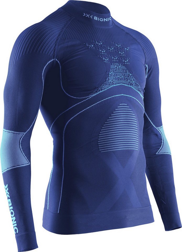 X-Bionic Langarmshirt Energy Accumulator 4.0 Turtle Neck navyblau Herren von X-Bionic