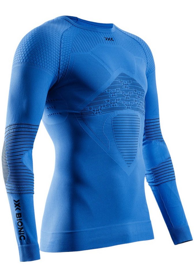 X-Bionic Langarmshirt Rundhals Energizer 4.0 (Multifunktionsshirt) Unterwäsche royalblau von X-Bionic