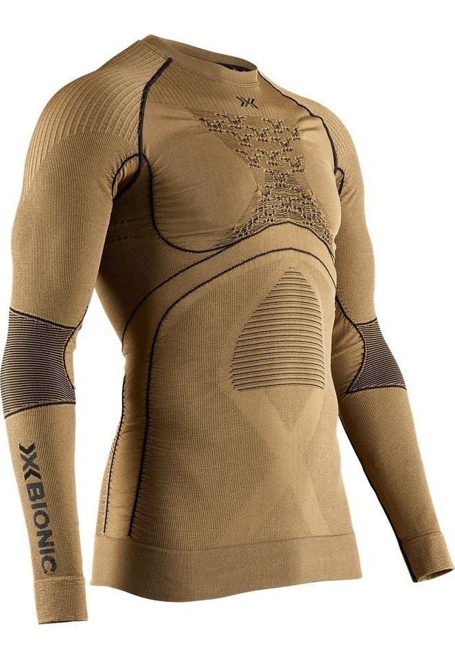 X-Bionic Langarmshirt Unterwäsche Radiactor 4.0 gold Herren von X-Bionic
