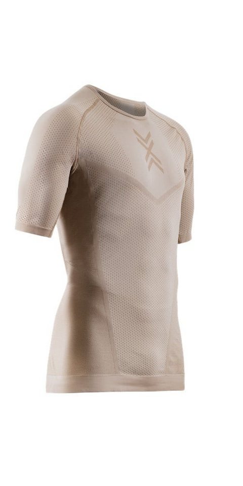X-Bionic Laufshirt Xceed Ride Run Shirt (optimale Thermoregulation) sandbraun Herren von X-Bionic