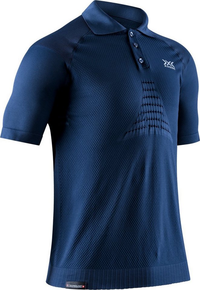 X-Bionic Poloshirt Invent 4.0 Travel navyblau Herren von X-Bionic