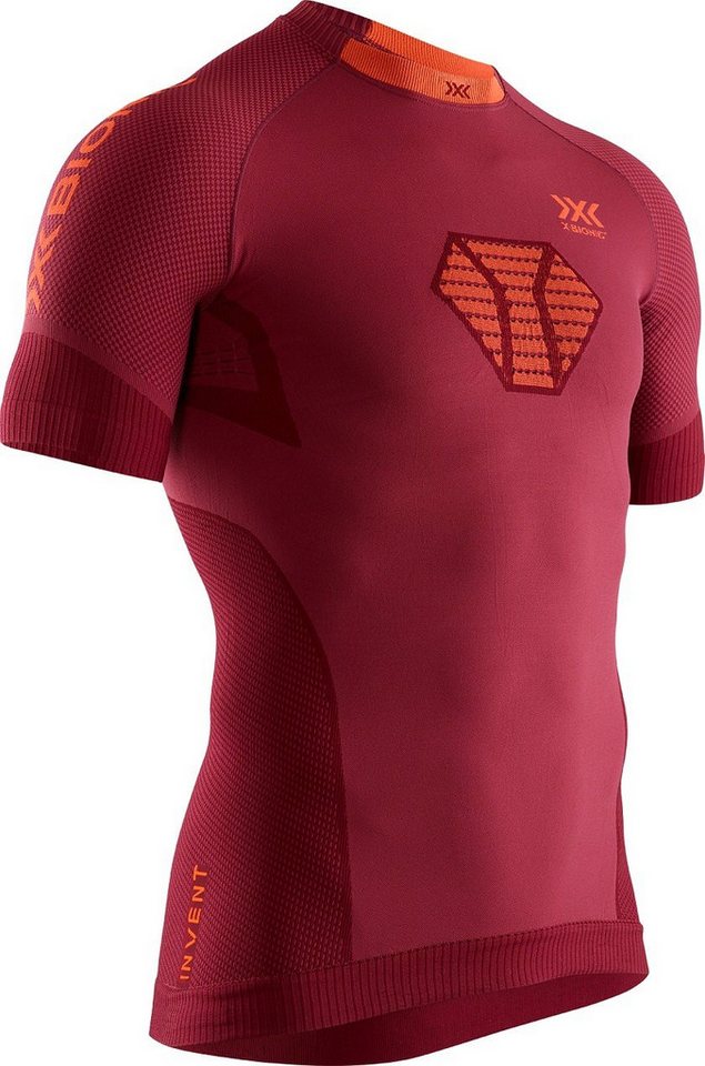 X-Bionic T-Shirt Laufshirt Invent 4.0 Running rot Herren von X-Bionic