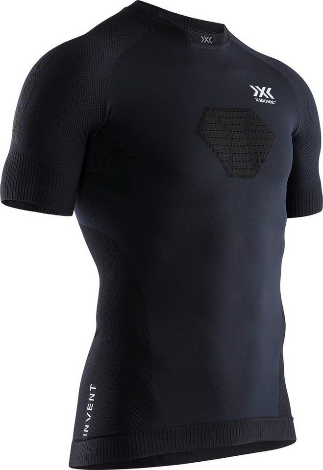 X-Bionic T-Shirt Laufshirt Invent 4.0 Running schwarz Herren von X-Bionic
