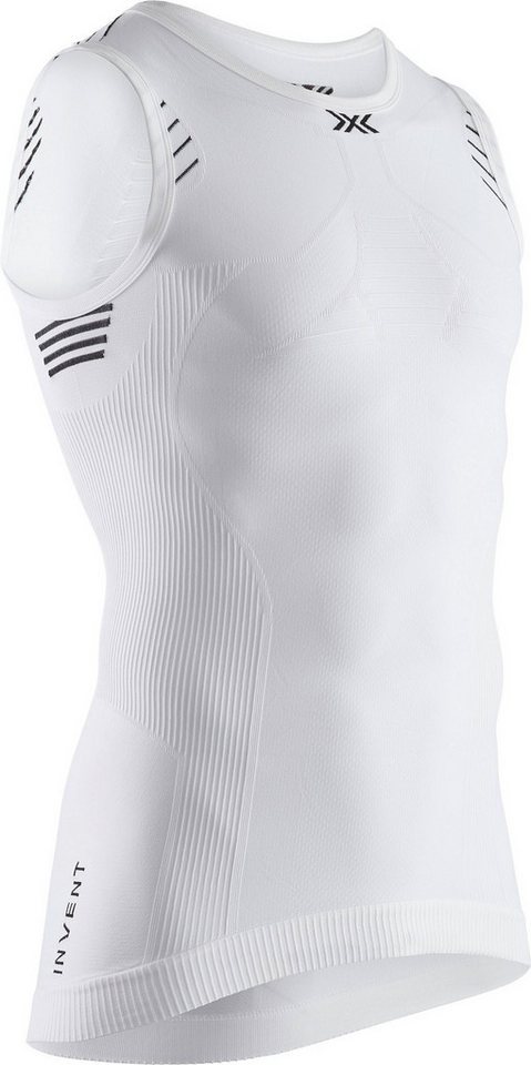 X-Bionic Tanktop Singlet Invent Light 4.0 ärmellos Unterwäsche weiss Herren von X-Bionic