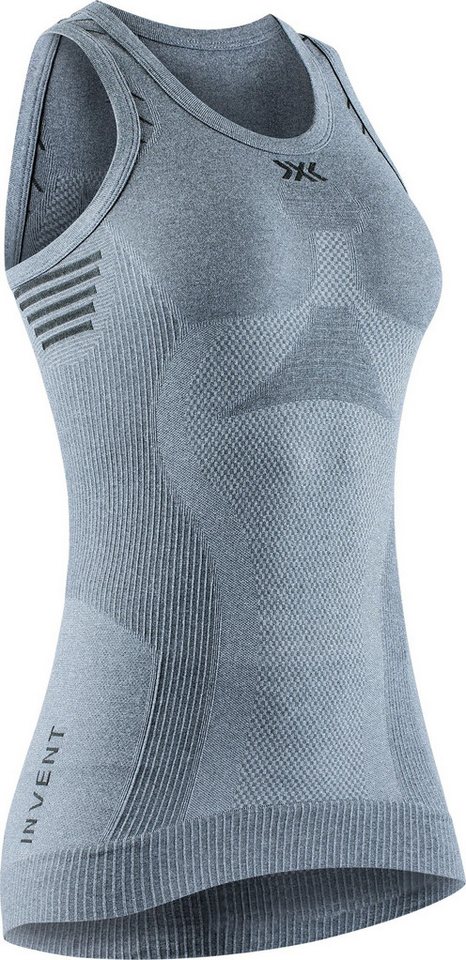 X-Bionic Tanktop Sport-Tank Invent Light 4.0 ärmellos Unterwäsche anthrazitgrau Damen von X-Bionic