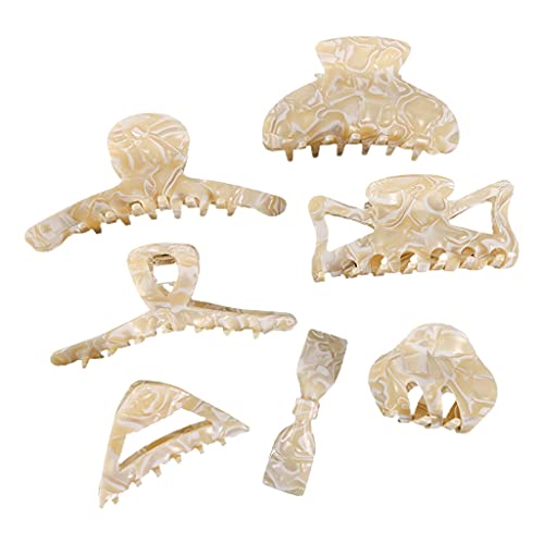 Acryl-Haarspangen-Set, groß, starker Halt, mehrere Formen für dickes, dünnes Haar, französisches Zubehör von X-Institute