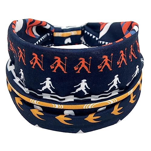 Damen-Haarbänder für Yoga, Workout, afrikanisches Stirnband, dehnbar, breit, elastisches Haarband von X-Institute