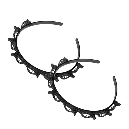 Damen Stirnband mit Clip Haarschmuck Haarteile Party Kopfbedeckung für elegante Frisuren und verschiedene Anlässe von X-Institute