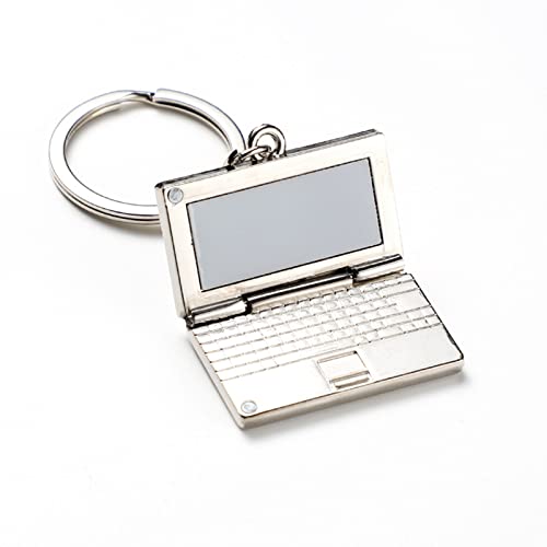 X-Institute Fashion Metal Keychain Simulation Computermodellierung Persönlichkeitstasche Zubehör Geschenksimulation Laptop Keychain Schlüsselring von X-Institute