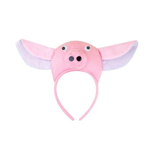 X-Institute Lovely Piggy Cosplay Make-up Stirnband süße pelzige Kopfbedeckung Haarbänder Kopfbedeckung Haarbänder Haarbänder Geburtstag Party X-Institute Lovely Piggy Cosplay Make-up Stirnband süße pelzige Kopfbedeckung Haarbänder Kopfbedeckung Haarbänder Haarbänder Geburtstag Party von X-Institute