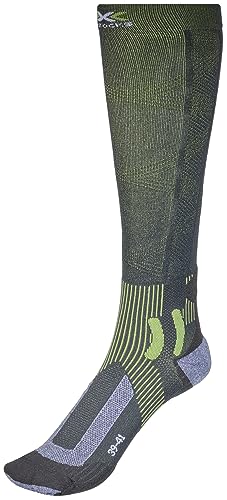 X-Socks® MARATHON HELIX RETINA 4.0 BLACK MELANGE/EFFEKTOR GREEN 35-38 von X-Socks