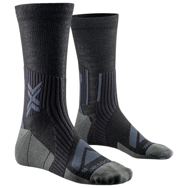 X-Socks - Bike Expert Merino Crew - Radsocken Gr 42-44 schwarz von X-Socks