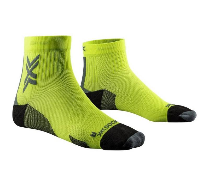 X-Socks Laufsocken Run Discover Ankle fluogelb Herren - 1 Paar von X-Socks
