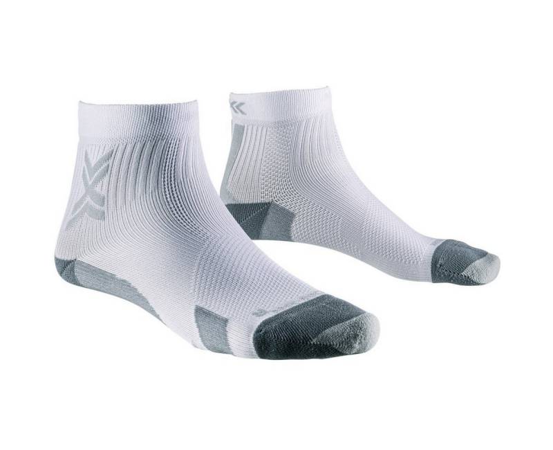 X-Socks Laufsocken Run Discover Ankle weiss/grau Herren - 1 Paar von X-Socks