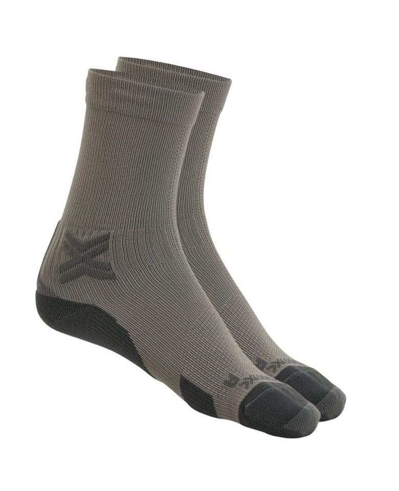 X-Socks Laufsocken Run Discover Crew dunkelgrau/schwarz Herren - 1 Paar von X-Socks
