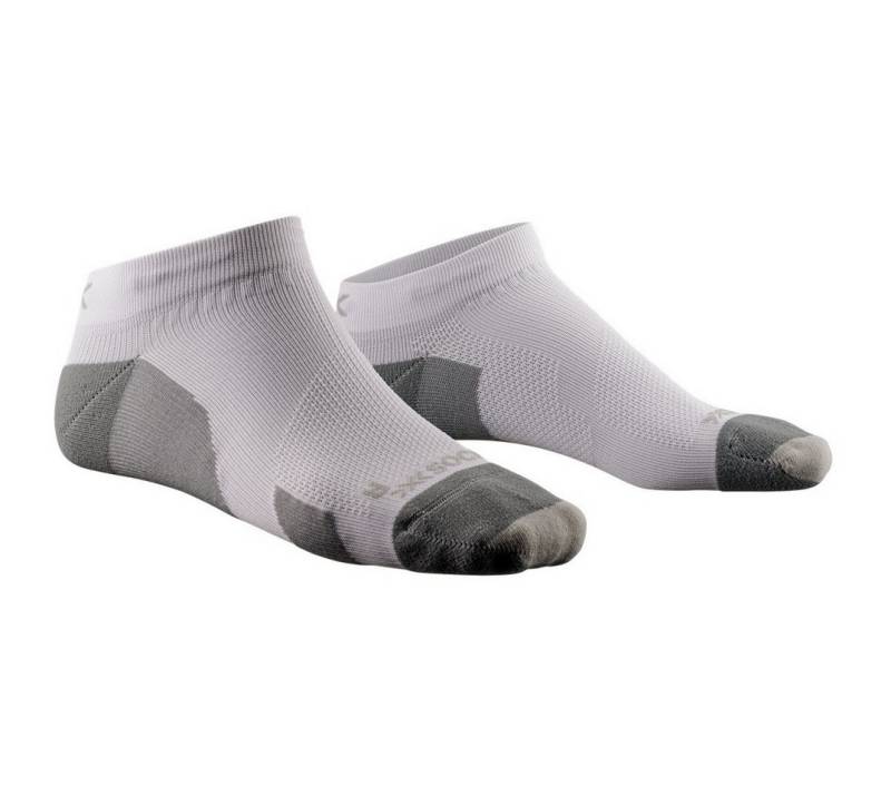 X-Socks Laufsocken Run Discover Low Cut weiss/grau Herren - 1 Paar von X-Socks