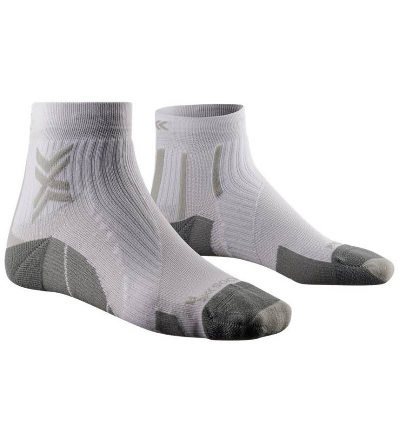 X-Socks Laufsocken Run Perform Ankle weiss/grau Herren - 1 Paar von X-Socks