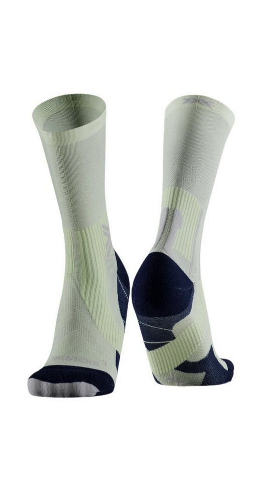 X-Socks Laufsocken Run Perform Crew neo lime/schwarz Herren - 1 Paar von X-Socks