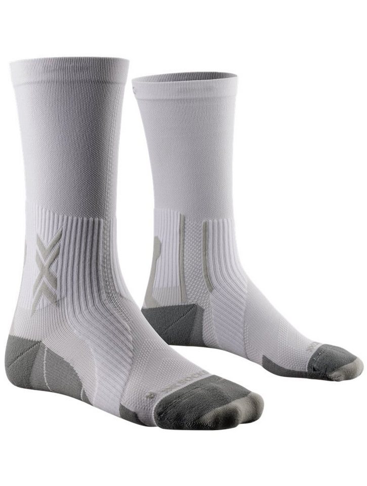 X-Socks Laufsocken Run Perform Crew weiss/grau Herren - 1 Paar von X-Socks