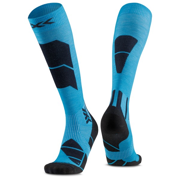 X-Socks - Ski Perform Merino OTC - Skisocken Gr 42-44 blau von X-Socks