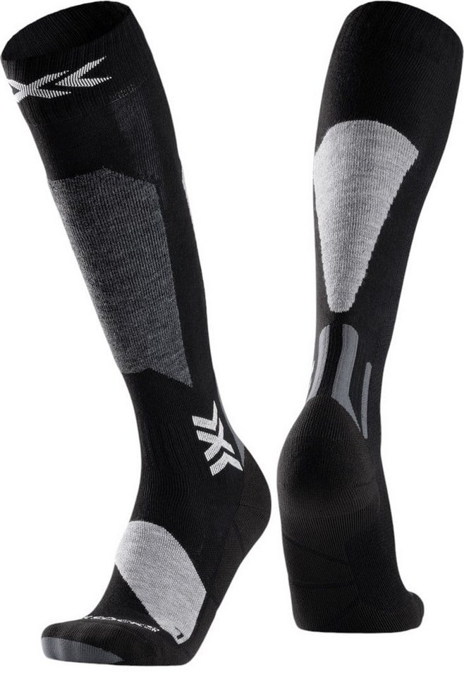 X-Socks Skisocken Ski Discover OTC schwarz/grau Herren - 1 Paar von X-Socks