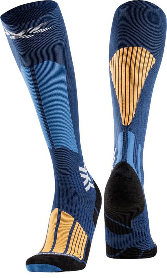 X-Socks Skisocken Ski Touring Perform OTC marineblau/orange Herren - 1 Paar von X-Socks
