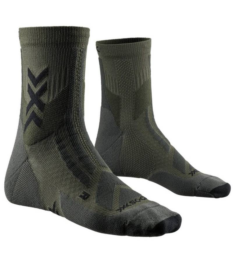 X-Socks Wandersocken Hike Discover Ankle khaki/grün Herren - 1 Paar von X-Socks