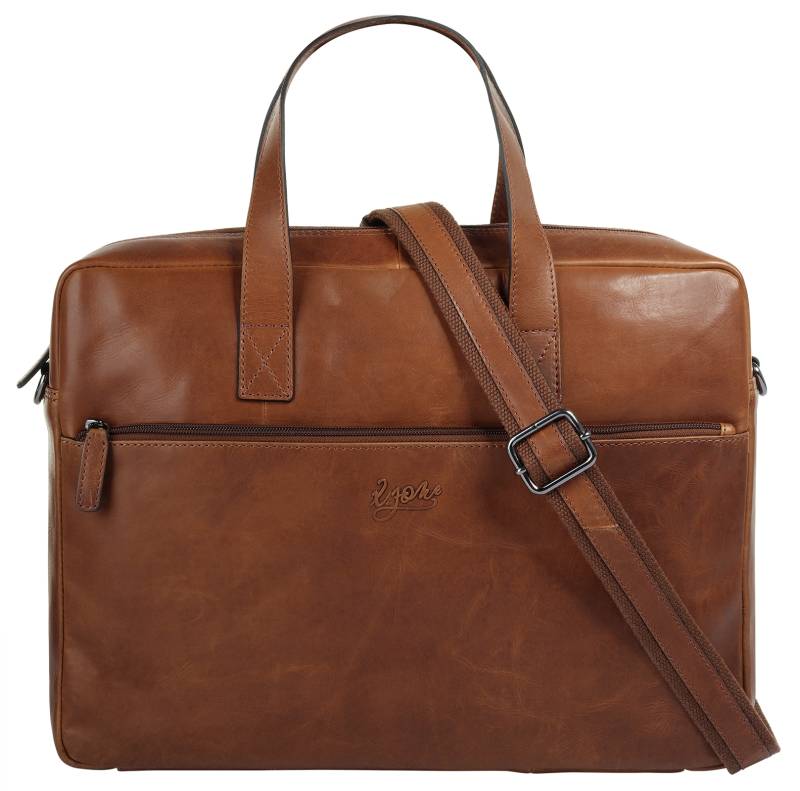 X-Zone Aktentasche echt Leder von X-Zone