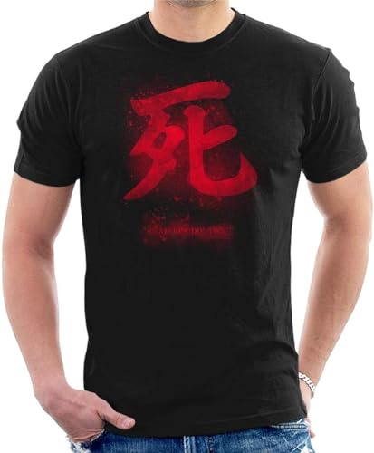 Death Shi Kanji Symbol Sekiro Men's T-Shirt T-Shirts & Hemden(Medium) von X2024LIAN