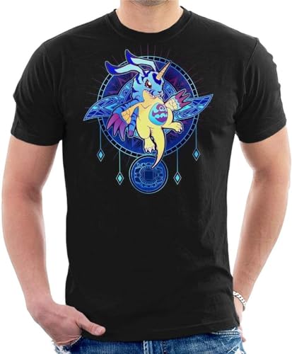 Digimon Crest of Friendship Men's T-Shirt T-Shirts & Hemden(Large) von X2024LIAN