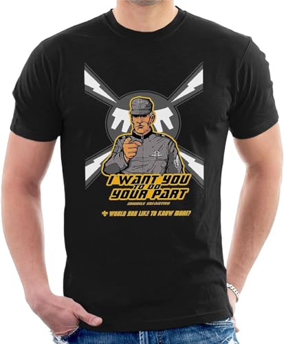 Do Your Part Starship Troopers Men's T-Shirt T-Shirts & Hemden(Medium) von X2024LIAN