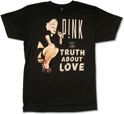 Pink P!NK Truth Box About Love Black T Shirt New Merch T-Shirts & Hemden(Small) von X2024LIAN