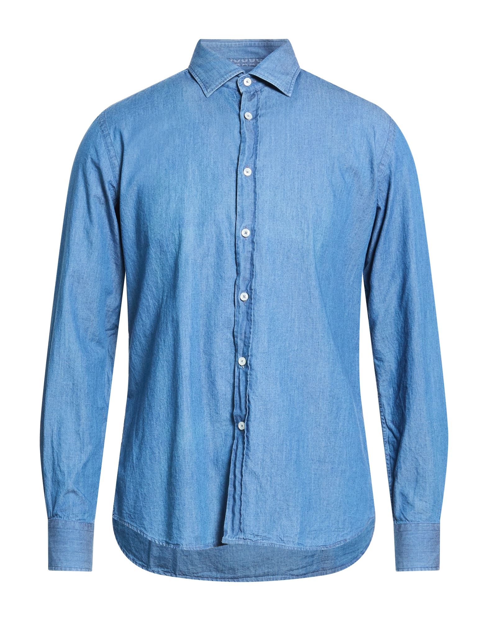 XACUS Jeanshemd Herren Blau von XACUS