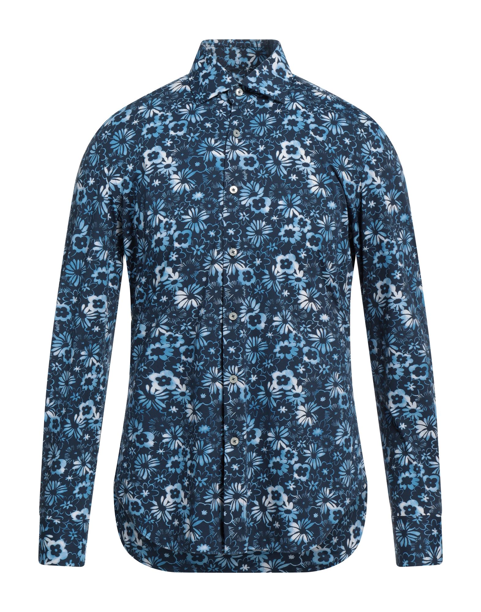 XACUS Hemd Herren Blau von XACUS