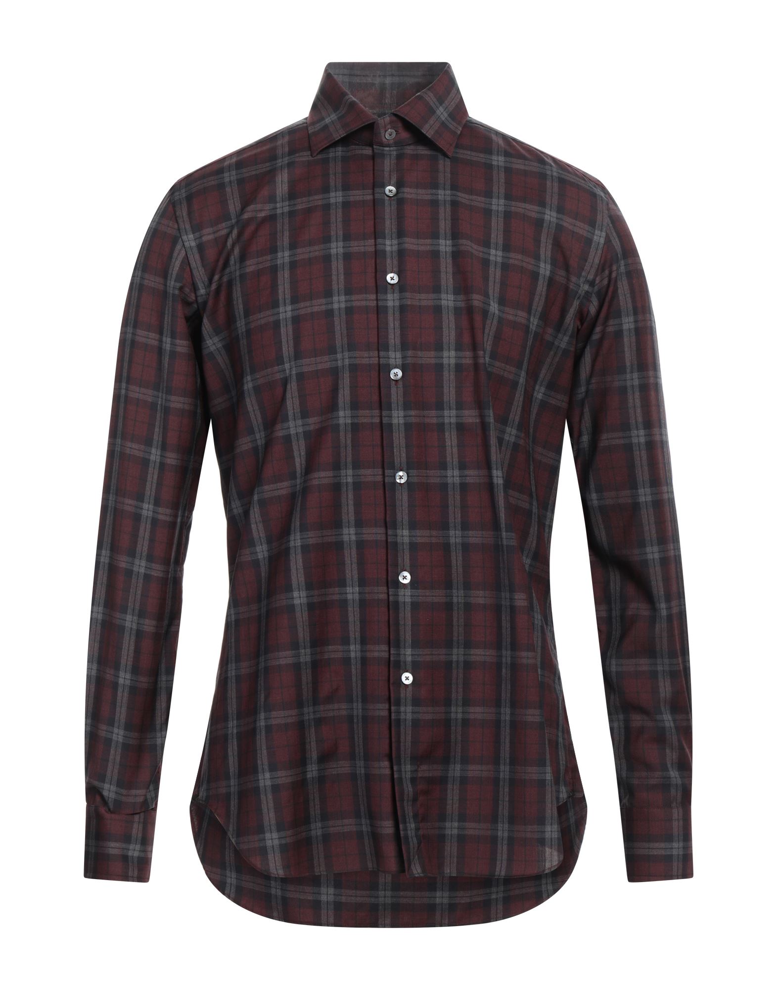 XACUS Hemd Herren Bordeaux von XACUS