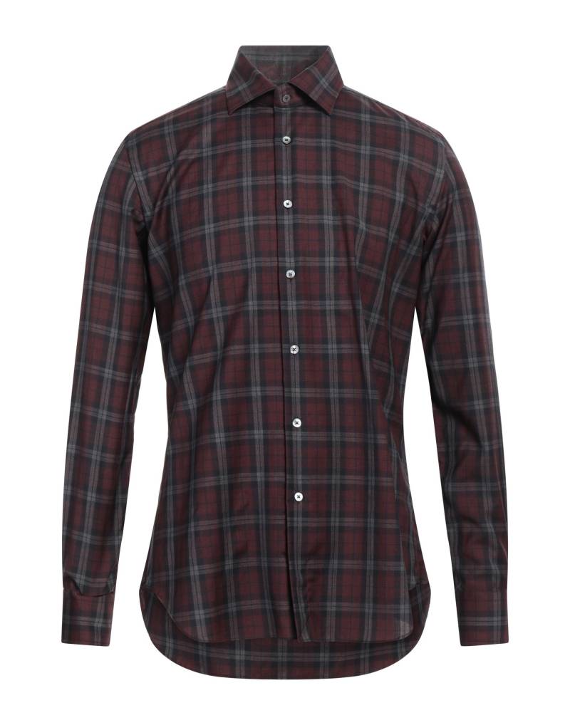 XACUS Hemd Herren Bordeaux von XACUS