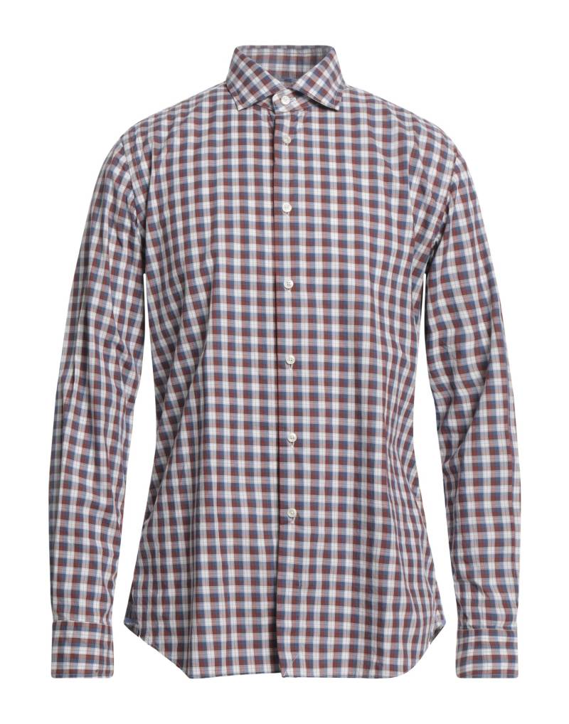 XACUS Hemd Herren Braun von XACUS