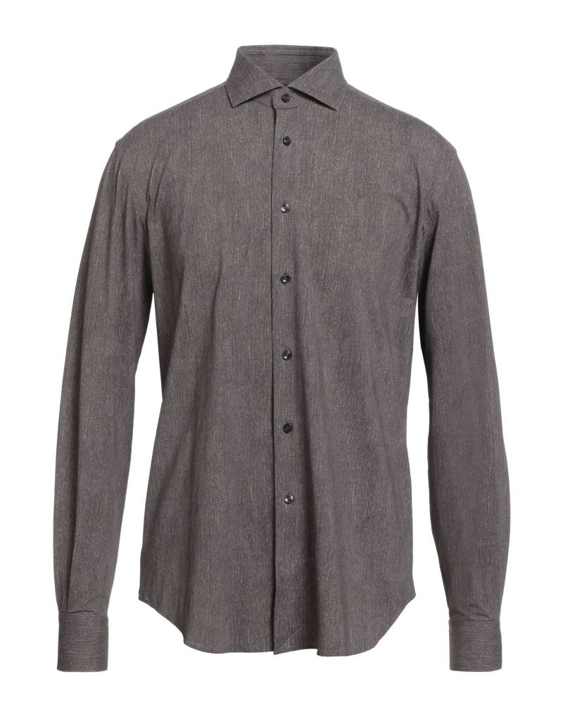 XACUS Hemd Herren Dunkelbraun von XACUS