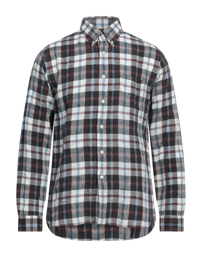 XACUS Hemd Herren Dunkelbraun von XACUS