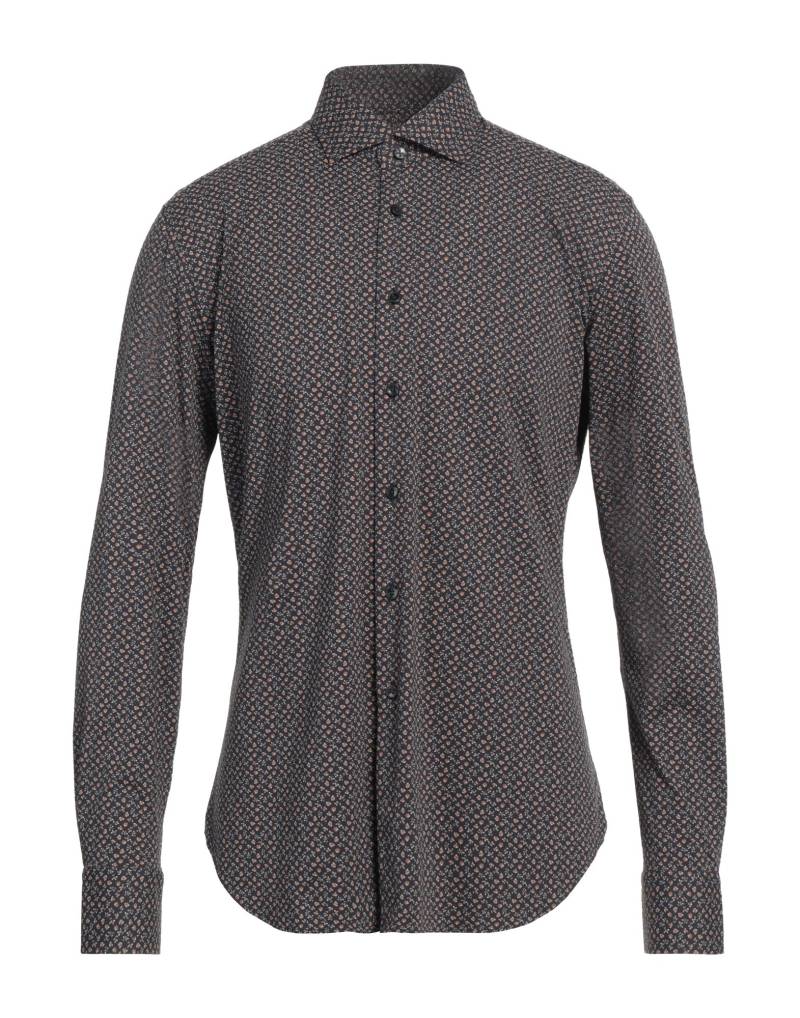 XACUS Hemd Herren Braungrau von XACUS