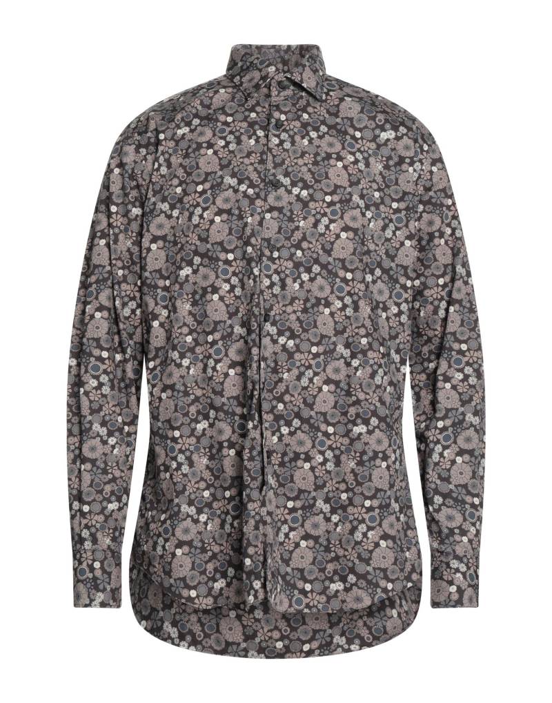 XACUS Hemd Herren Braungrau von XACUS