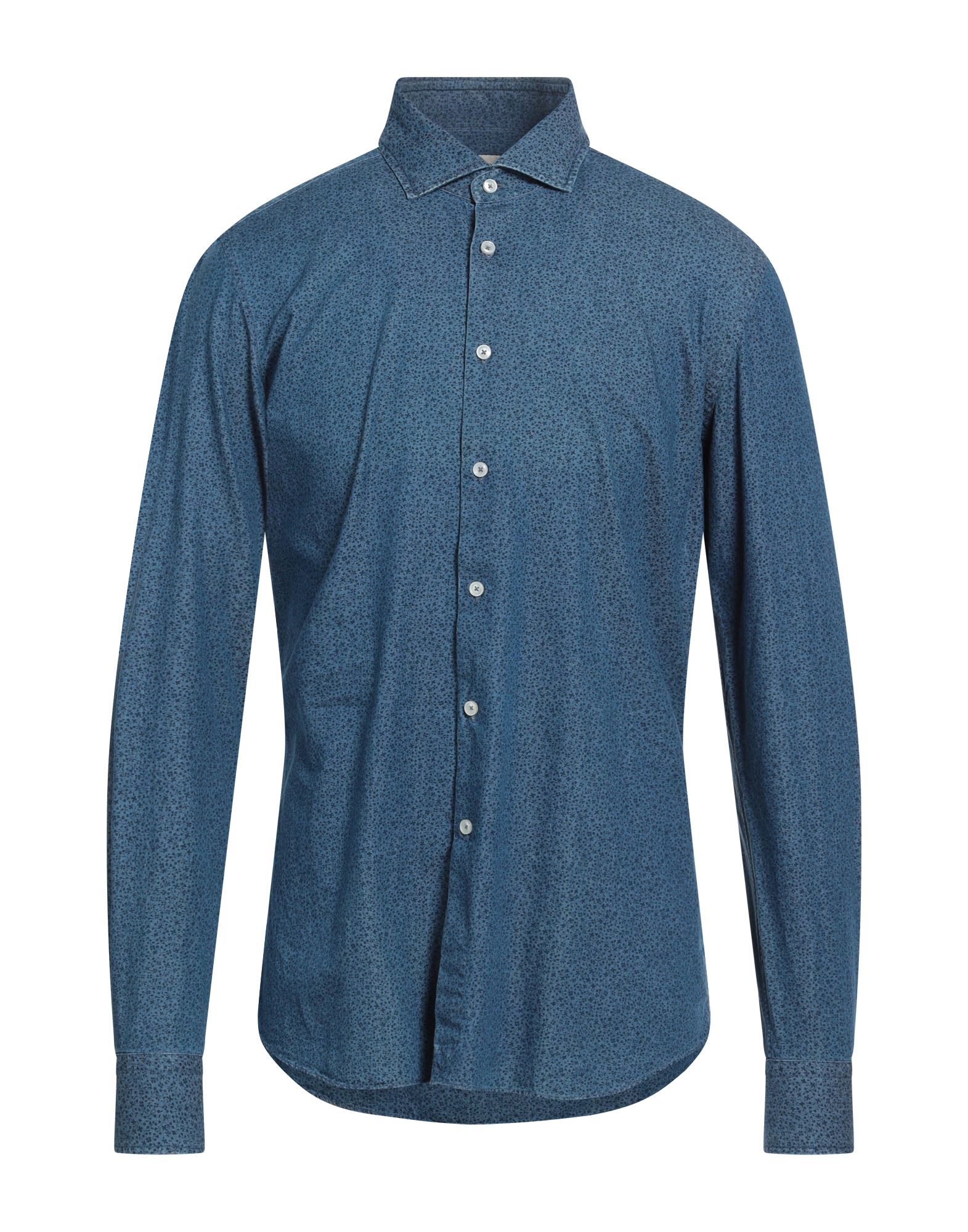 XACUS Jeanshemd Herren Blau von XACUS